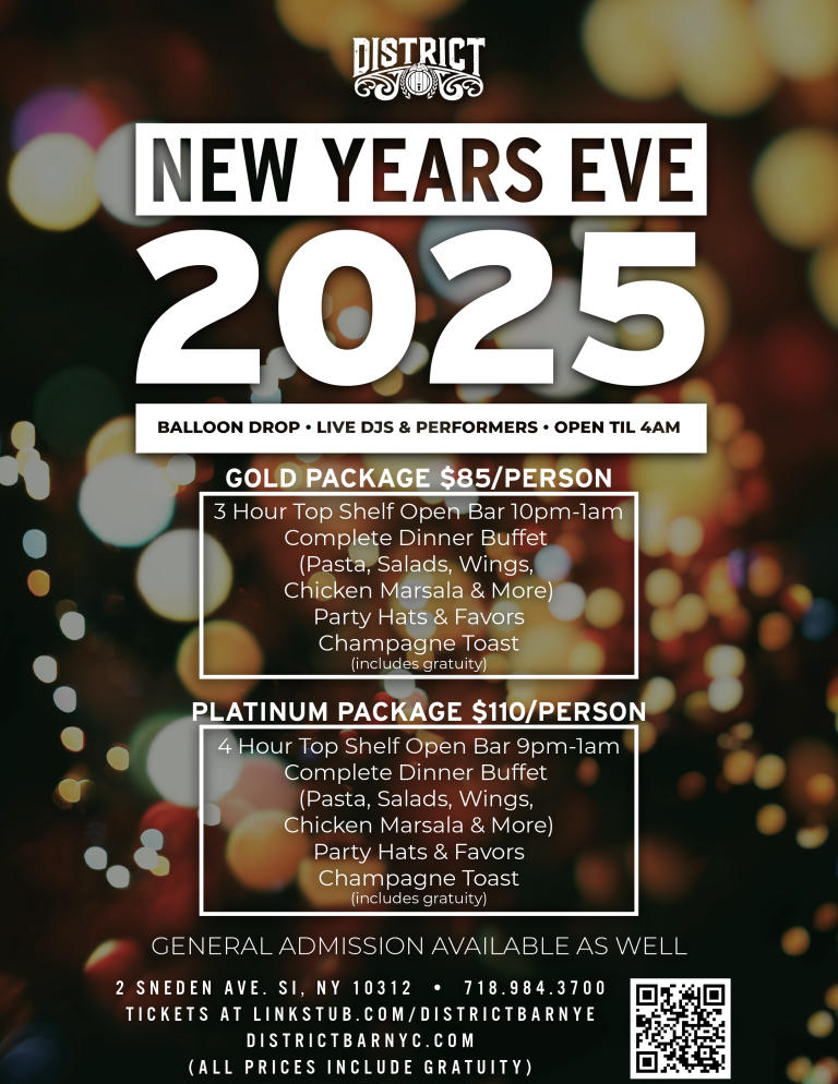 Tickets For New Years Eve 2025 December 31st District Chillz